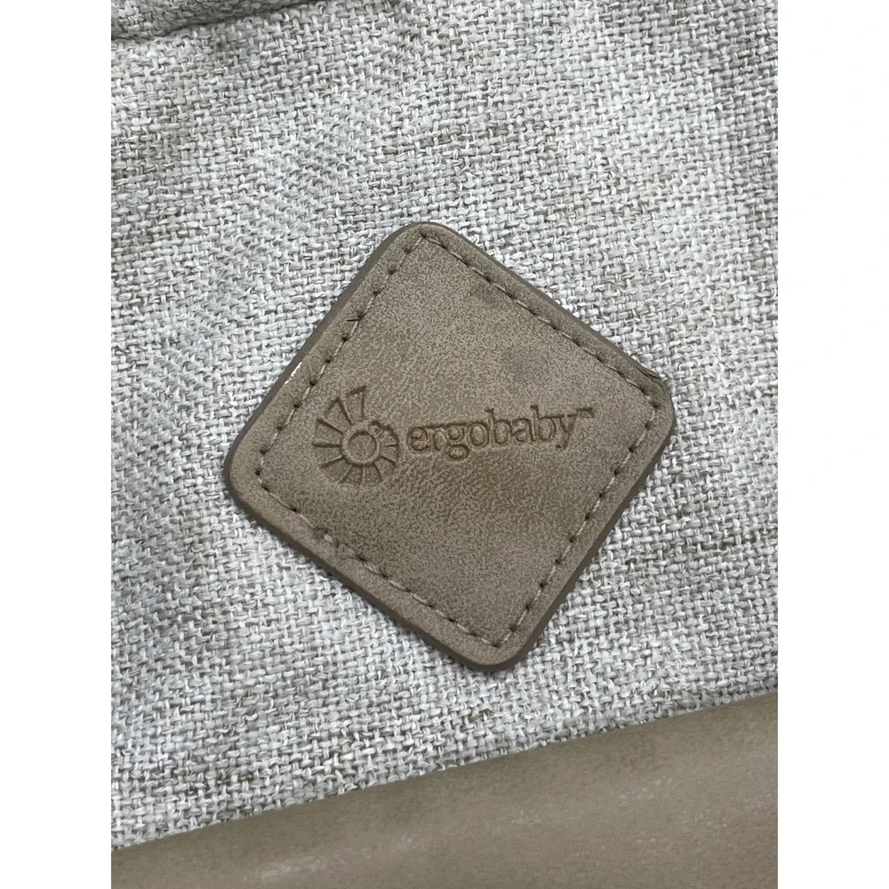 Ergobaby Backpack Diaper Bag Unisex One Size Beige Baby Travel Changing Pad